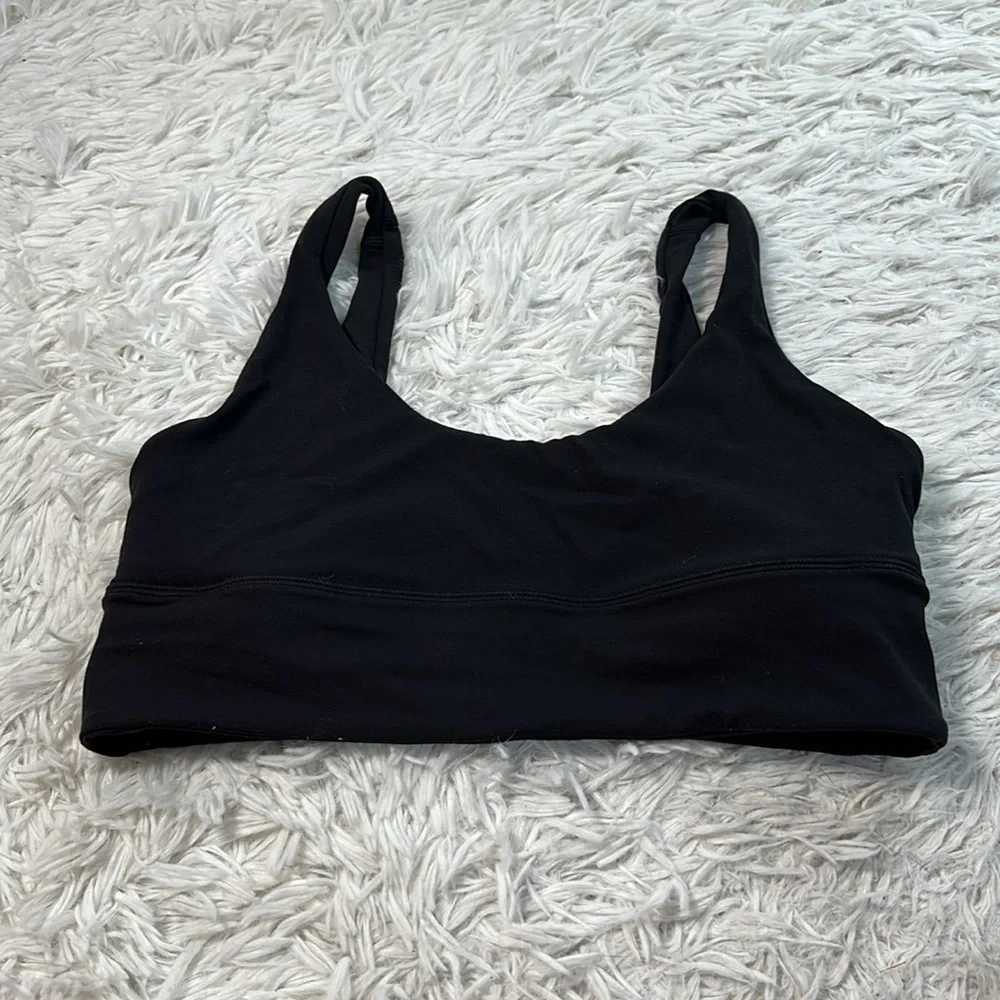 Lululemon Align Bra *Light Support, A/B Cup Black / Black